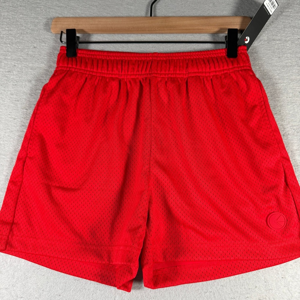 Ethika‎ Boys XL Red Mesh Athletic Basketball Shorts BABS1072-RED-XL NWT